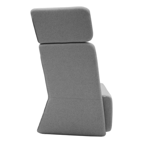 Basket Armchair with High Back